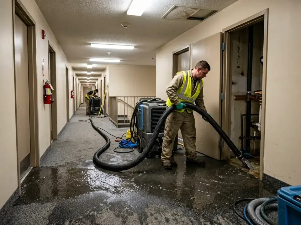 multi-unit-apartment-hallway-f-005 — frequently asked questions, Emergency Burst Pipe Water Extraction & Removal in Fish Haw…